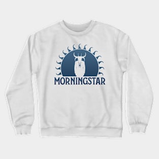 Morningstar (Night): A Bible Inspired Design Crewneck Sweatshirt